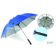 Fiberglass Rib with Fan System Straight Umbrella (YSC0002)